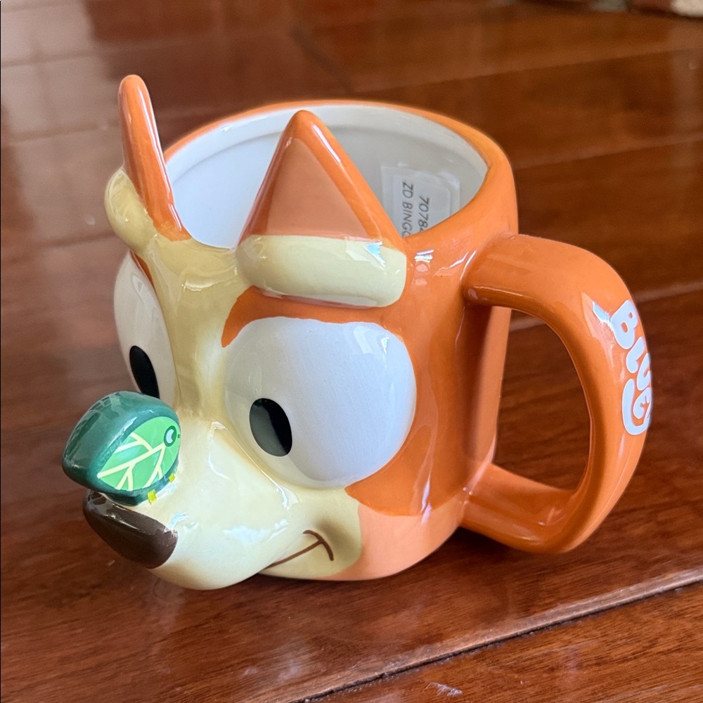 Bluey bingo and walking leaf mug